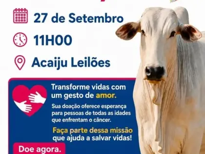 24º Leilão Direito de Viver - Jauru - MT
