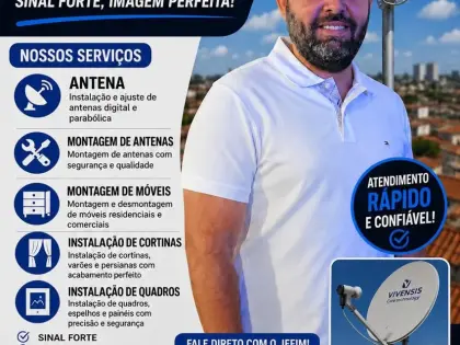 Jefim Antenas – instalação e manutenção de antenas